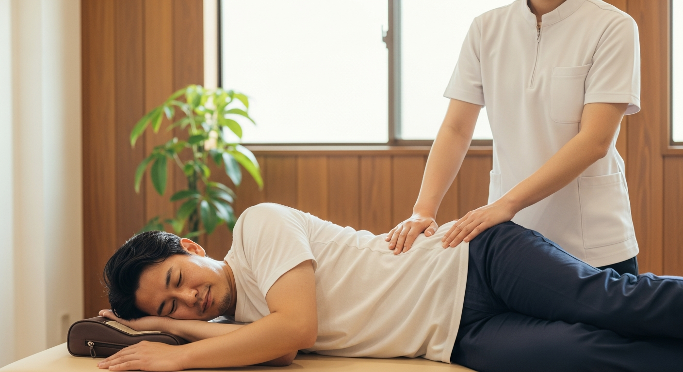 急に来た腰のつらさ